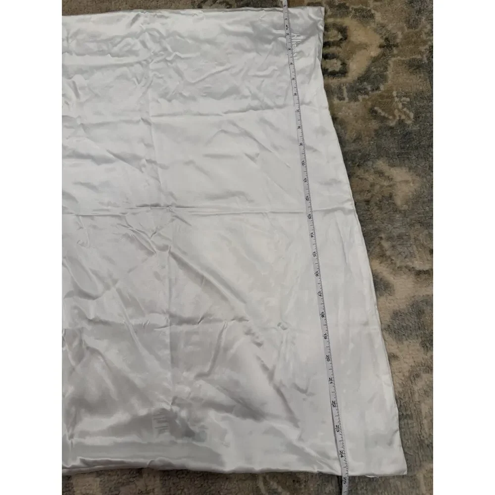 Blissy 100% Mulberry 22-Momme Silk Pillowcase White NEW $106